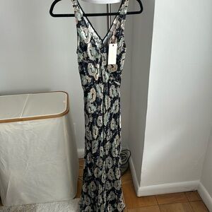 LoveShackFancy Iliana Slip Dress